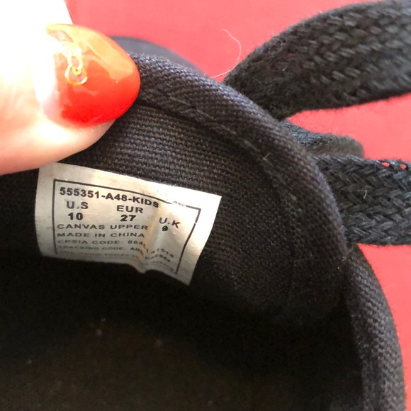 SOLD Levi’s Black Shoes Toddler 10 😎 - Picture 7 of 7